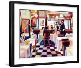 Bistro de la Nuit I-Lisa Homan-Conger-Framed Art Print