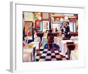 Bistro de la Nuit I-Lisa Homan-Conger-Framed Art Print