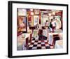 Bistro de la Nuit II-Lisa Homan-Conger-Framed Art Print