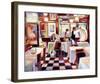 Bistro de la Nuit II-Lisa Homan-Conger-Framed Art Print