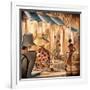 Bistro du Paradou-Trish Biddle-Framed Art Print