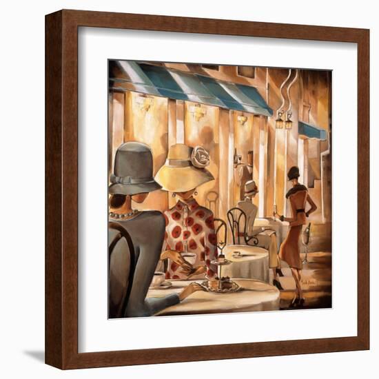 Bistro du Paradou-Trish Biddle-Framed Art Print