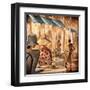 Bistro du Paradou-Trish Biddle-Framed Art Print