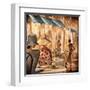 Bistro du Paradou-Trish Biddle-Framed Art Print