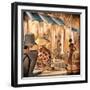 Bistro du Paradou-Trish Biddle-Framed Art Print