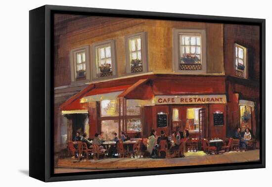 Bistro II-Tim O'toole-Framed Stretched Canvas