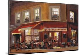 Bistro II-Tim O'toole-Mounted Art Print