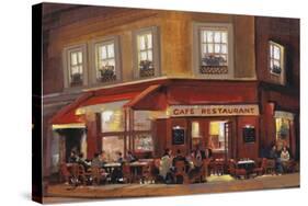 Bistro II-Tim O'toole-Stretched Canvas