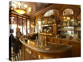 Bistrot Du Peintre, Art Nouveau Decor, Paris, France-Per Karlsson-Stretched Canvas