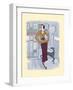 Bistrot-M^ Colbert-Framed Art Print