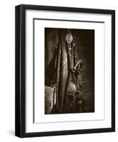 Bit, Bridle and Hackamore-Barry Hart-Framed Giclee Print