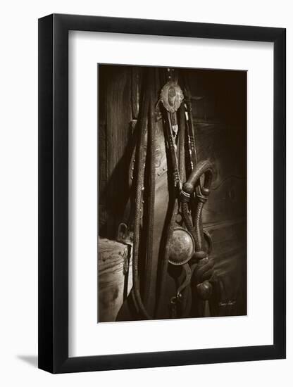 Bit, Bridle and Hackamore-Barry Hart-Framed Art Print