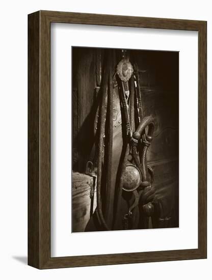 Bit, Bridle and Hackamore-Barry Hart-Framed Art Print