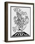 Bitch Don’t Kill My Vibe:  Black and White-ALI Chris-Framed Giclee Print