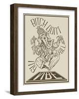 Bitch Don’t Kill My Vibe-ALI Chris-Framed Giclee Print