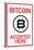 Bitcoin Accepted Here-null-Stretched Canvas