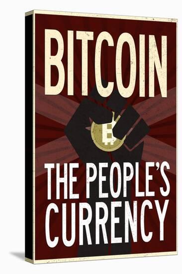 Bitcoin The People's Currency-null-Stretched Canvas