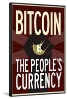 Bitcoin The People's Currency-null-Framed Poster