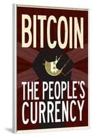 Bitcoin The People's Currency-null-Framed Poster