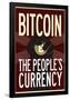 Bitcoin The People's Currency-null-Framed Poster