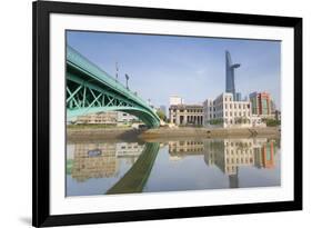 Bitexco Financial Tower and Ben Nghe River, Ho Chi Minh City, Vietnam, Indochina-Ian Trower-Framed Photographic Print