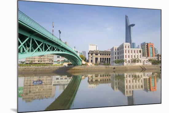 Bitexco Financial Tower and Ben Nghe River, Ho Chi Minh City, Vietnam, Indochina-Ian Trower-Mounted Photographic Print