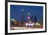 Bitexco Financial Tower at Dusk, Ho Chi Minh City, Vietnam, Indochina, Southeast Asia, Asia-Ian Trower-Framed Photographic Print