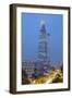 Bitexco Financial Tower at Dusk, Ho Chi Minh City, Vietnam, Indochina, Southeast Asia, Asia-Ian Trower-Framed Photographic Print