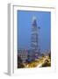 Bitexco Financial Tower at Dusk, Ho Chi Minh City, Vietnam, Indochina, Southeast Asia, Asia-Ian Trower-Framed Photographic Print