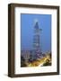 Bitexco Financial Tower at Dusk, Ho Chi Minh City, Vietnam, Indochina, Southeast Asia, Asia-Ian Trower-Framed Photographic Print