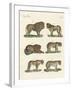 Biting Animals-null-Framed Giclee Print