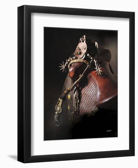 Bits, Bridles and Spurs-Barry Hart-Framed Giclee Print