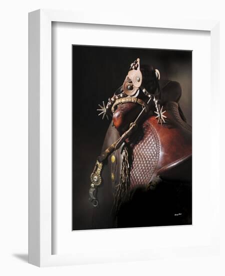 Bits, Bridles and Spurs-Barry Hart-Framed Giclee Print