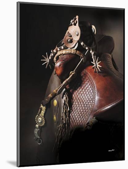 Bits, Bridles and Spurs-Barry Hart-Mounted Giclee Print