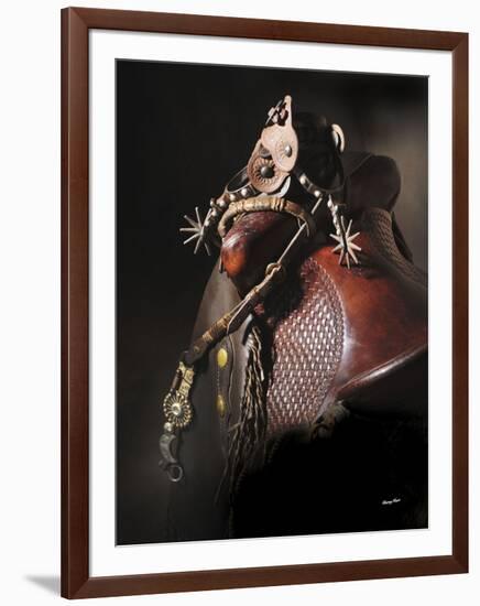 Bits, Bridles and Spurs-Barry Hart-Framed Giclee Print