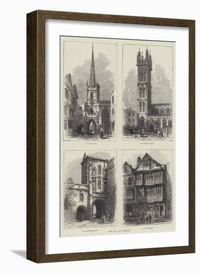 Bits of Old Bristol-Samuel Read-Framed Giclee Print