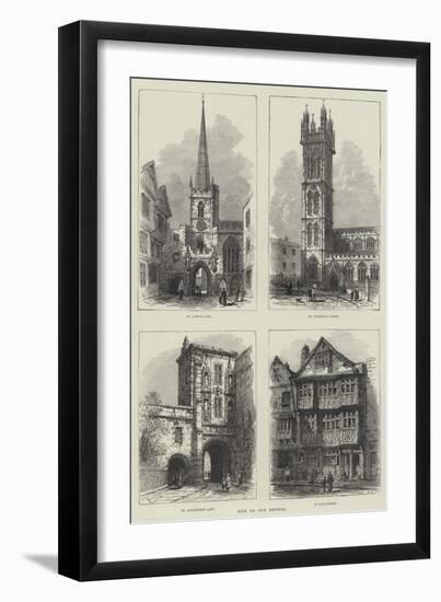 Bits of Old Bristol-Samuel Read-Framed Giclee Print