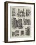 Bits of Old London, Lincoln's Inn-Alfred Robert Quinton-Framed Giclee Print