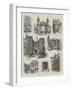 Bits of Old London, Lincoln's Inn-Alfred Robert Quinton-Framed Giclee Print