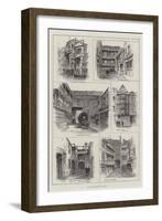 Bits of Old London, Old Inns-null-Framed Giclee Print