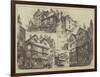 Bits of Old London-Herbert Railton-Framed Giclee Print