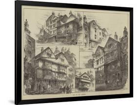 Bits of Old London-Herbert Railton-Framed Giclee Print