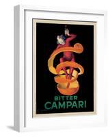 Bitter Campari, c.1921-Leonetto Cappiello-Framed Giclee Print