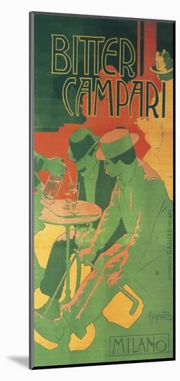 Bitter Campari Milano-Adolfo Hohenstein-Mounted Art Print