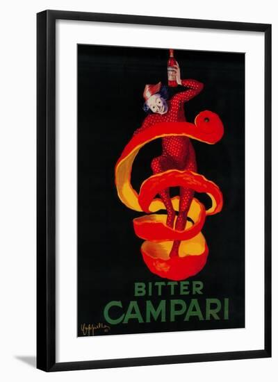 Bitter Campari Vintage Poster - Europe-Lantern Press-Framed Art Print