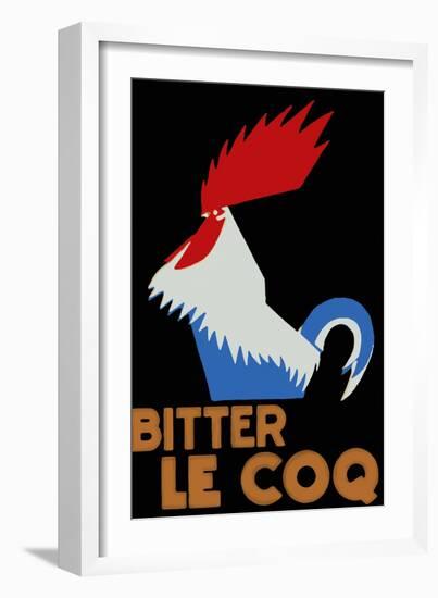 Bitter Coq-null-Framed Giclee Print