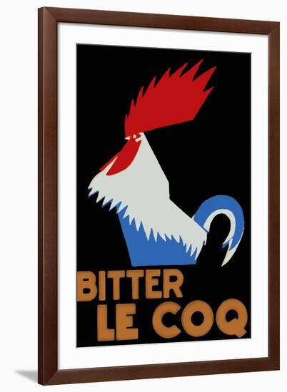 Bitter Coq-null-Framed Giclee Print