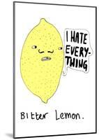 Bitter Lemon-null-Mounted Art Print