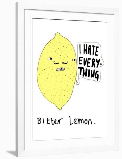 Bitter Lemon-null-Framed Giclee Print
