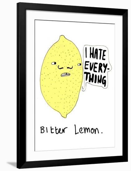 Bitter Lemon-null-Framed Giclee Print